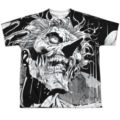 Batman Comics Joker Youth Regular Fit Poly Short-Sleeve T-Shirt
