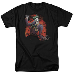 Batman Comics Jokers Ave Men's 18/1 Cotton Short-Sleeve T-Shirt