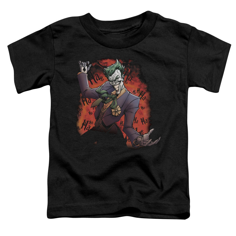 Batman Comics Jokers Ave Toddler 18/1 Cotton Short-Sleeve T-Shirt