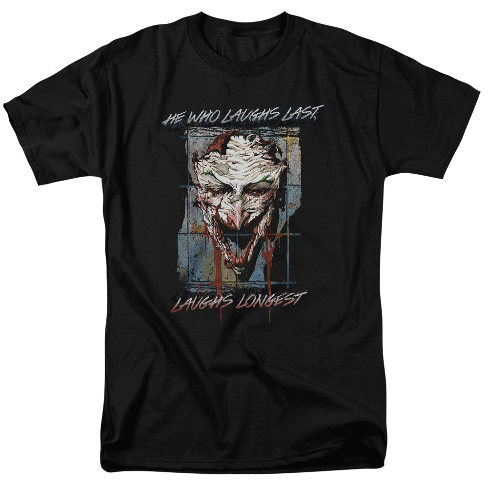 Batman Comics Just For Laughs Men's 18/1 Cotton Short-Sleeve T-Shirt