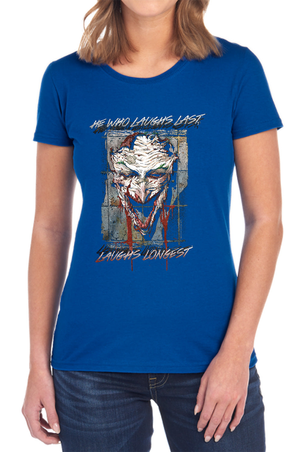 Batman Comics Just For Laughs Women's 18/1 Cotton Short-Sleeve T-Shirt