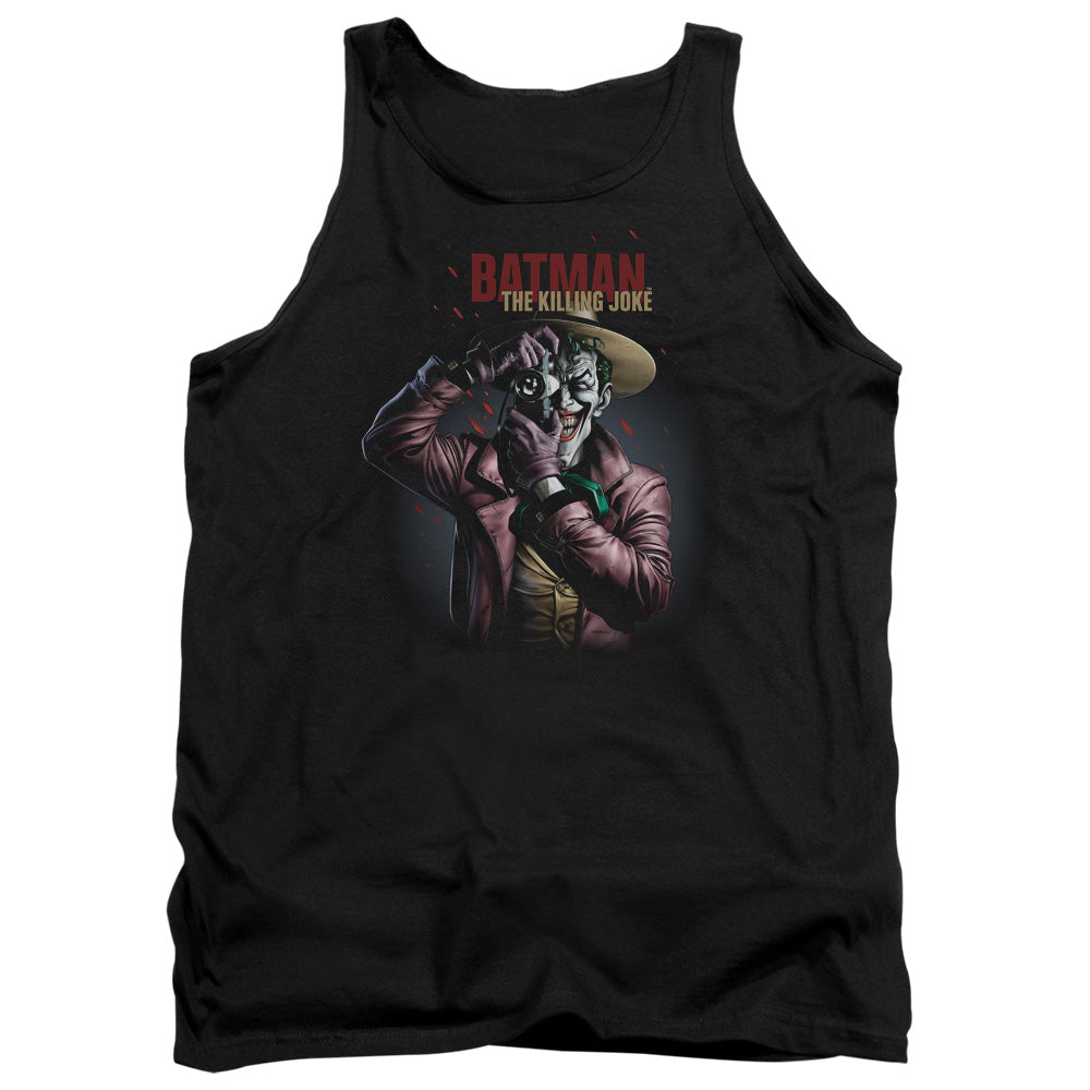 Batman Comics Killing Joke Camera Men's 18/1 Cotton Tank Top