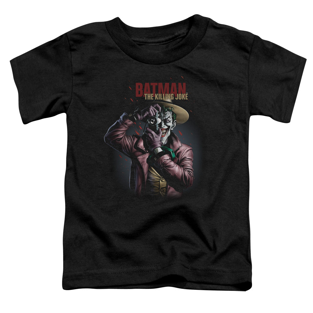 Batman Comics Killing Joke Camera Toddler 18/1 Cotton Short-Sleeve T-Shirt