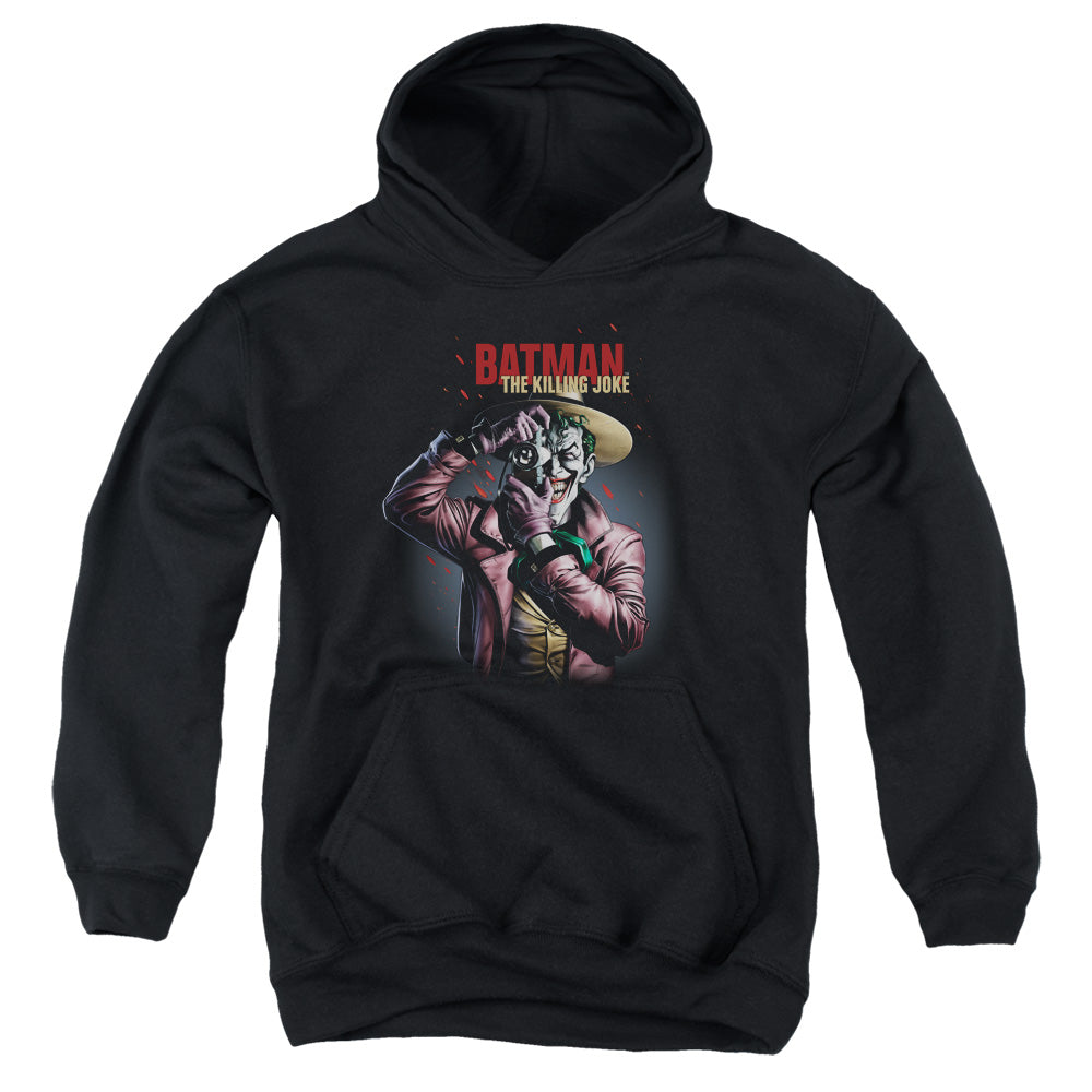 Batman Comics Killing Joke Camera Youth Cotton Poly Pull-Over Hoodie