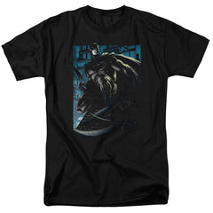 Batman Comics Knight Falls In Gotham Men's 18/1 Cotton Short-Sleeve T-Shirt