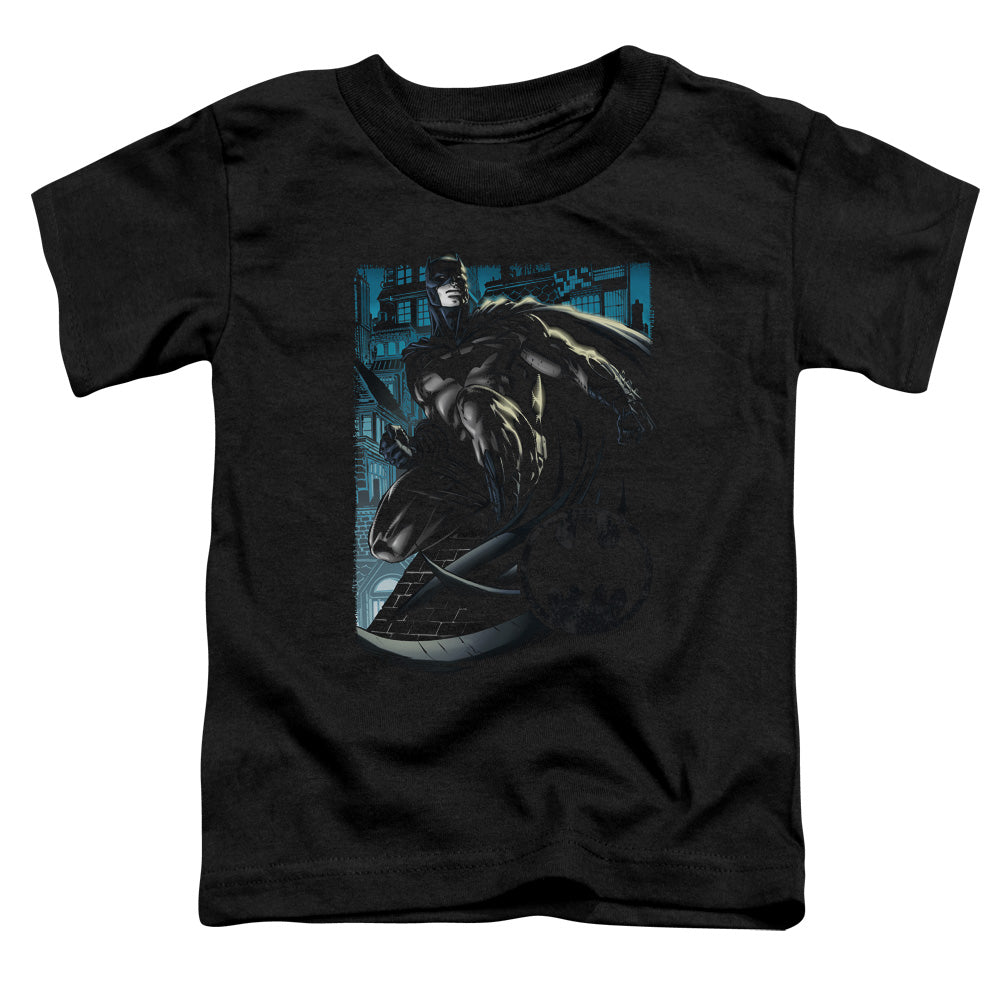 Batman Comics Knight Falls In Gotham Toddler 18/1 Cotton Short-Sleeve T-Shirt