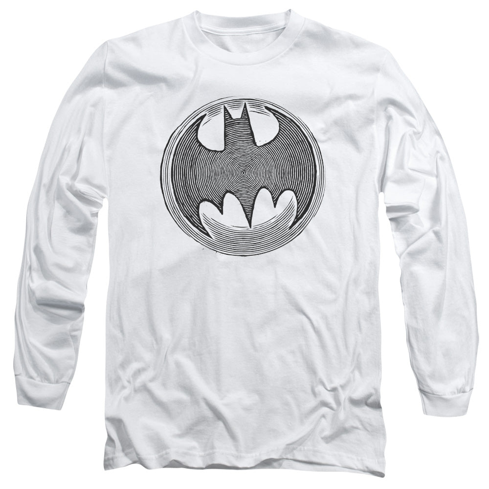 Batman Comics Knight Knockout Men's 18/1 Cotton Long-Sleeve T-Shirt