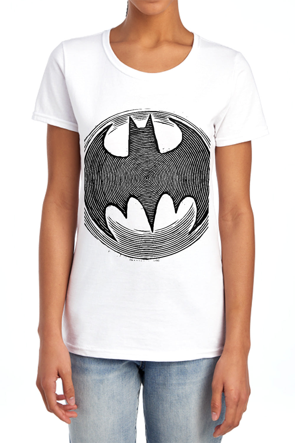 Batman Comics Knight Knockout Women's 18/1 Cotton Short-Sleeve T-Shirt