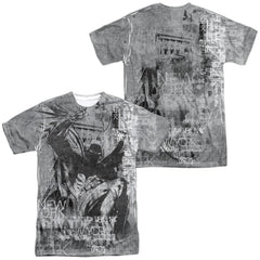 Batman Comics Knight Life Men's Regular Fit Polyester Short-Sleeve T-Shirt