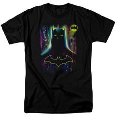 Batman Comics Knight Lights Men's 18/1 Cotton Short-Sleeve T-Shirt