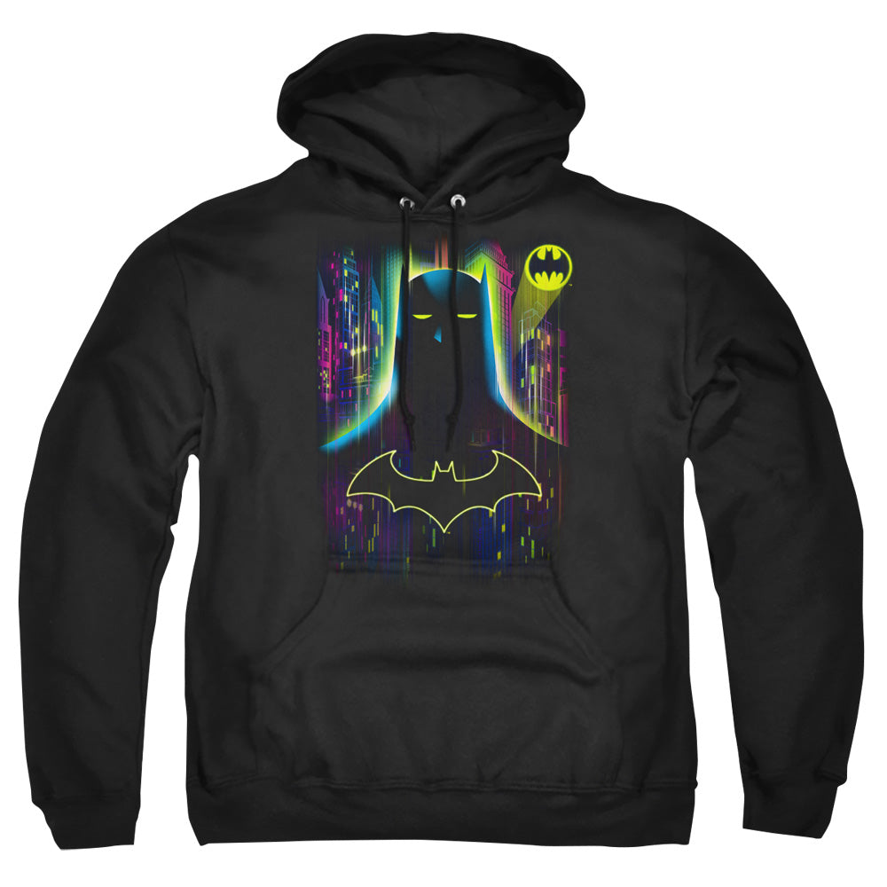 Batman Comics Knight Lights Men's Pull-Over 75 25 Poly Hoodie