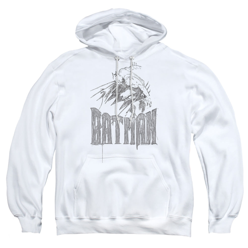 Batman Comics Knight Sketch Men's Pull-Over 75 25 Poly Hoodie