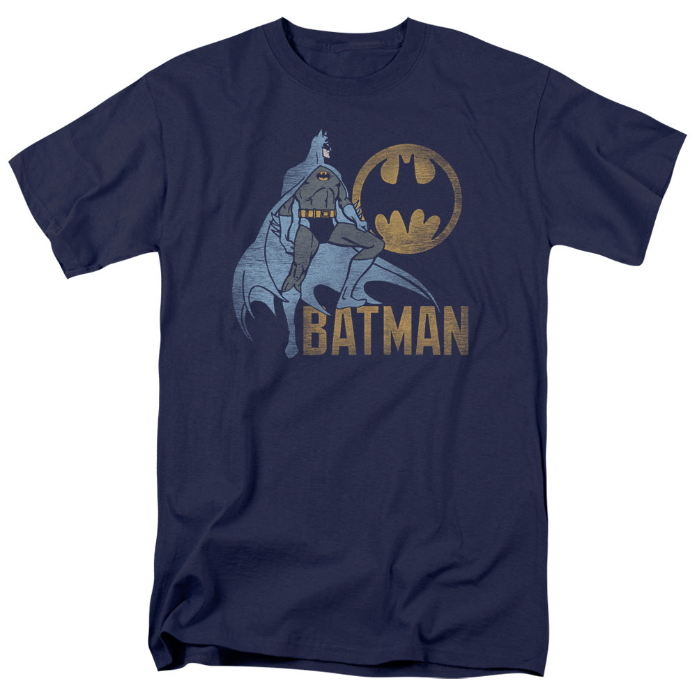 Batman Comics Knight Watch Men's 18/1 Cotton Short-Sleeve T-Shirt
