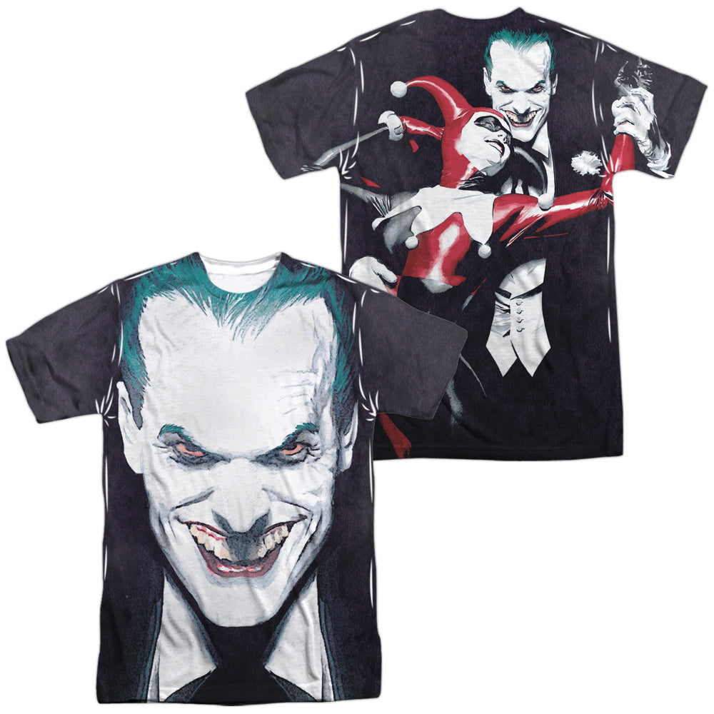Batman Comics Last Dance (Front/Back Print) Men's Regular Fit Polyester Short-Sleeve T-Shirt