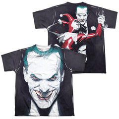 Batman Comics Last Dance (Front/Back Print) Youth Regular Fit Poly Short-Sleeve T-Shirt
