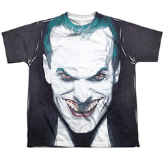 Batman Comics Last Dance Youth Regular Fit Poly Short-Sleeve T-Shirt