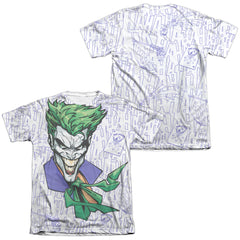Batman Comics Laugh Clown Laugh Men's Regular Fit Poly Cotton Short-Sleeve T-Shirt