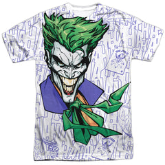 Batman Comics Laugh Clown Laugh Men's Regular Fit Polyester Short-Sleeve T-Shirt