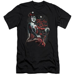 Batman Comics Laugh It Up Men's Ultra-Soft 30/1 Cotton Slim Short-Sleeve T-Shirt