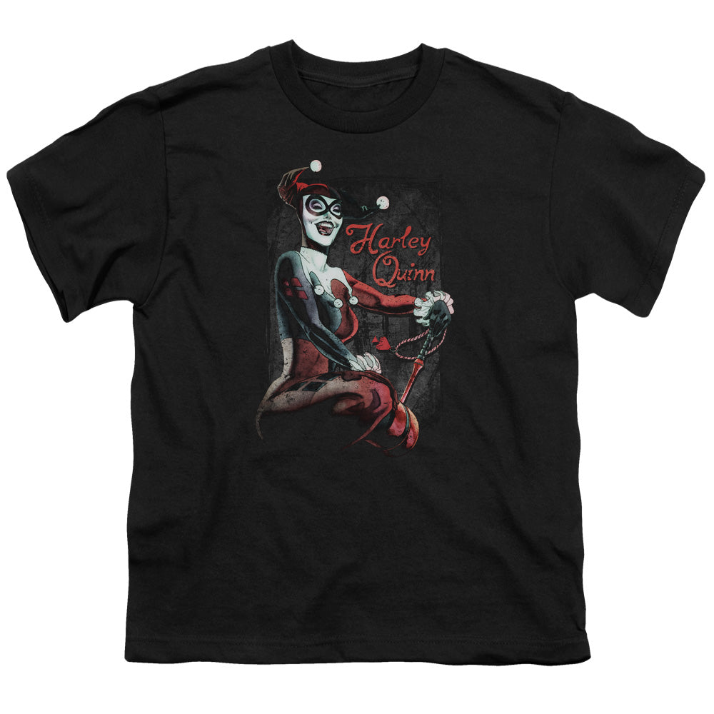 Batman Comics Laugh It Up Youth 18/1 100% Cotton Short-Sleeve T-Shirt