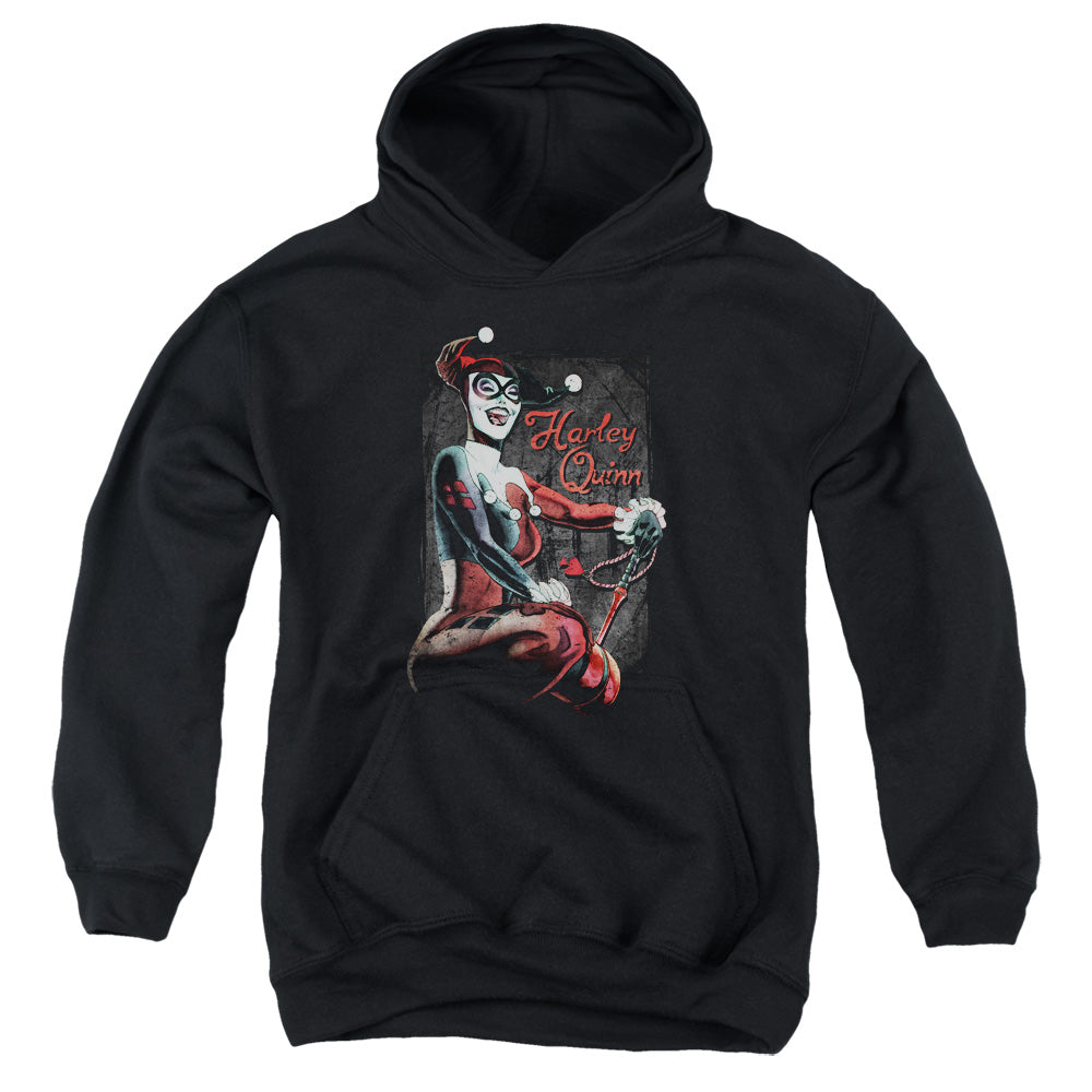 Batman Comics Laugh It Up Youth Cotton Poly Pull-Over Hoodie