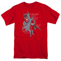 Batman Comics Lean And Muscular Men's 18/1 Cotton Short-Sleeve T-Shirt