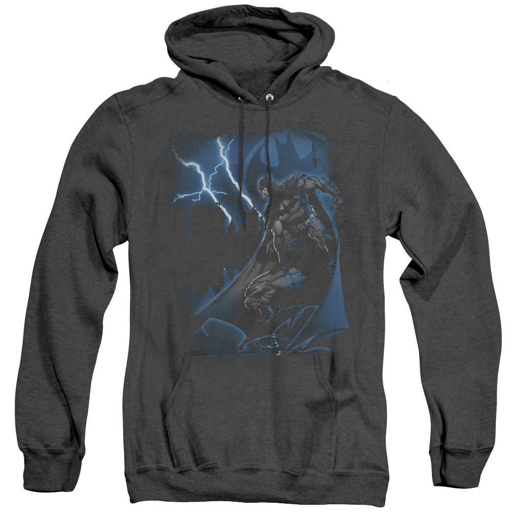 Batman Comics Lightning Strikes Men's Pull-Over Hoodie