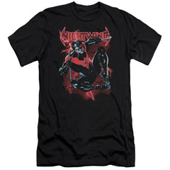 Batman Comics Lightwing Men's Ultra-Soft 30/1 Cotton Slim Short-Sleeve T-Shirt