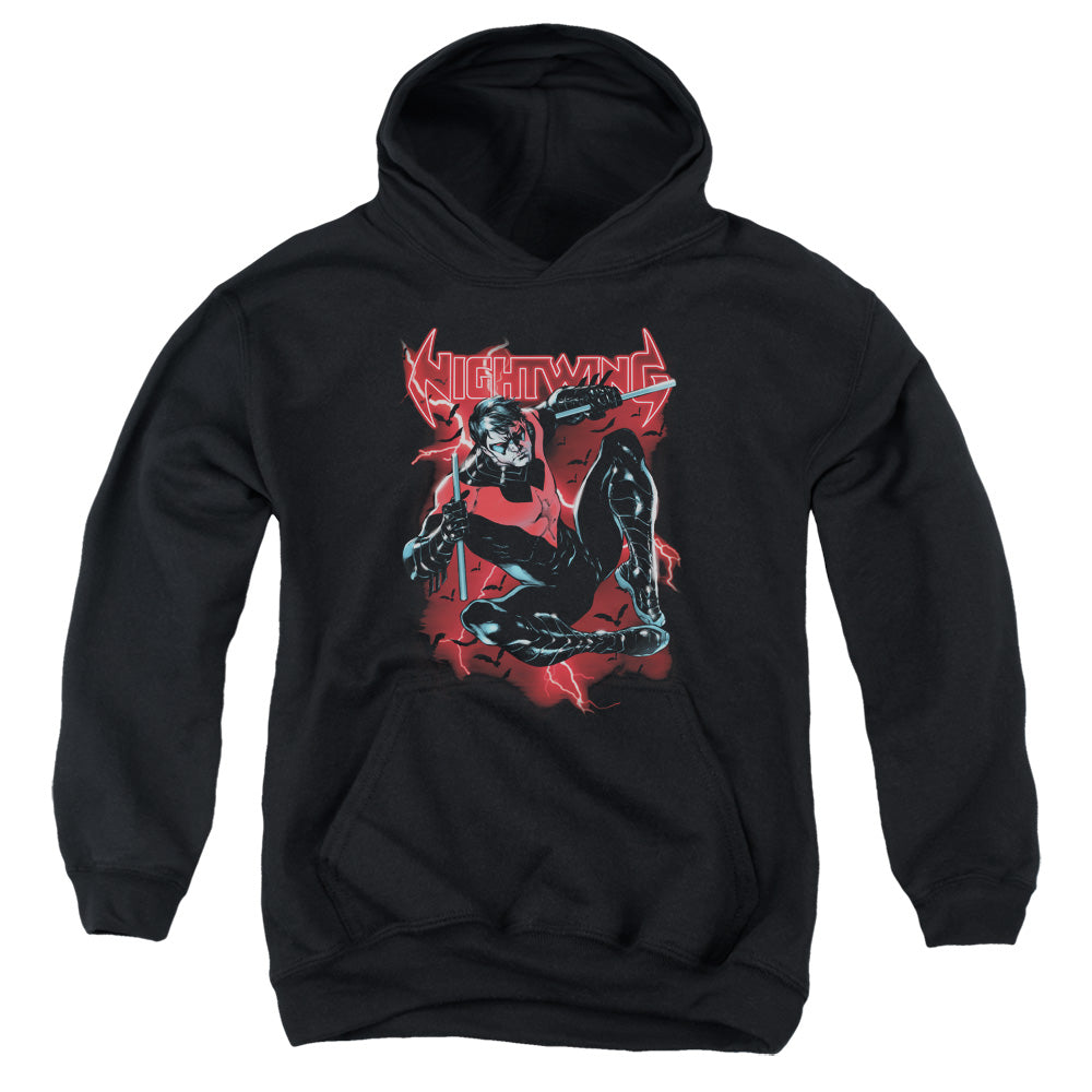 Batman Comics Lightwing Youth Cotton Poly Pull-Over Hoodie