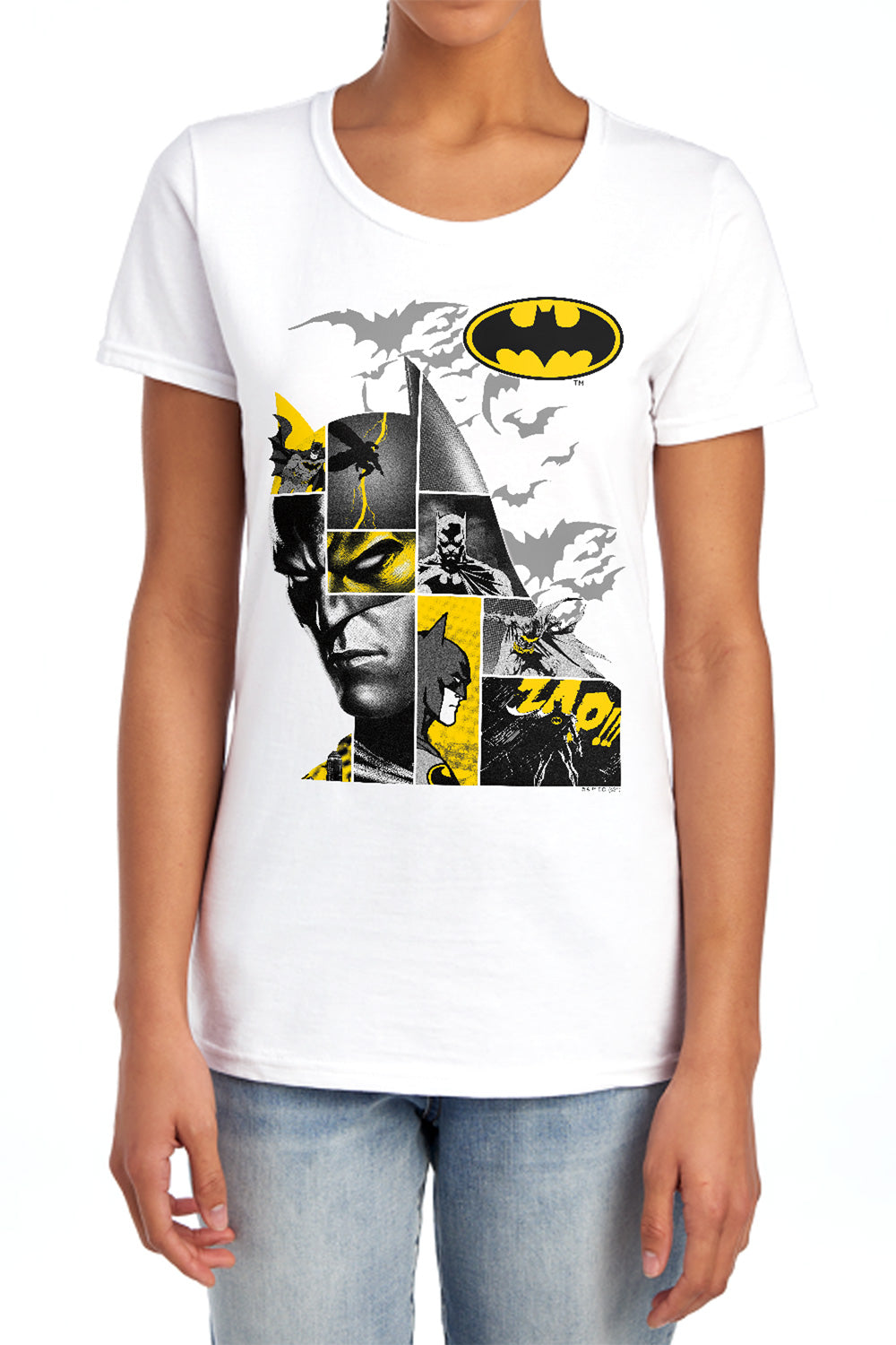 Batman Comics Long Live Women's 18/1 Cotton Short-Sleeve T-Shirt
