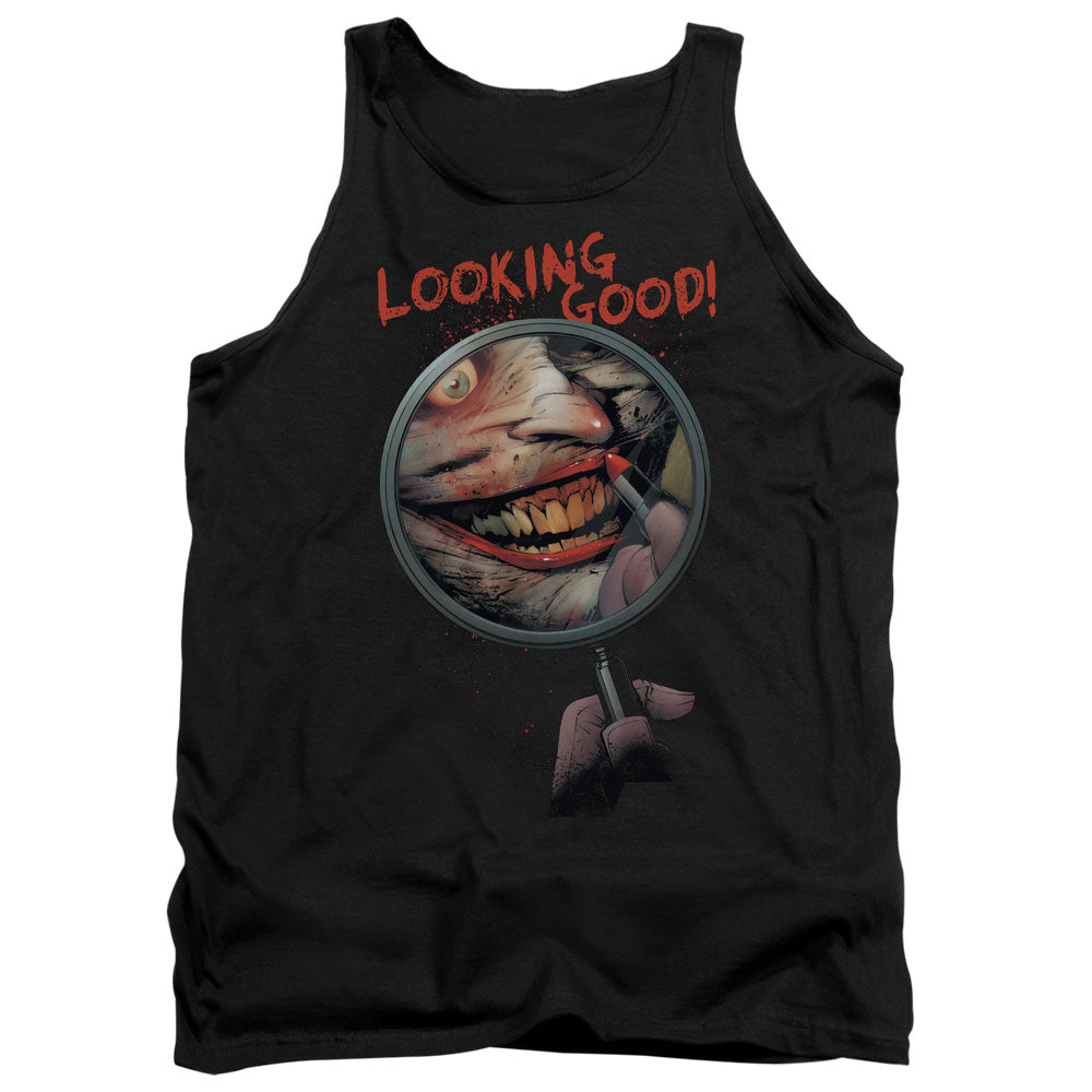 Batman Comics Looking Good Men's 18/1 Cotton Tank Top