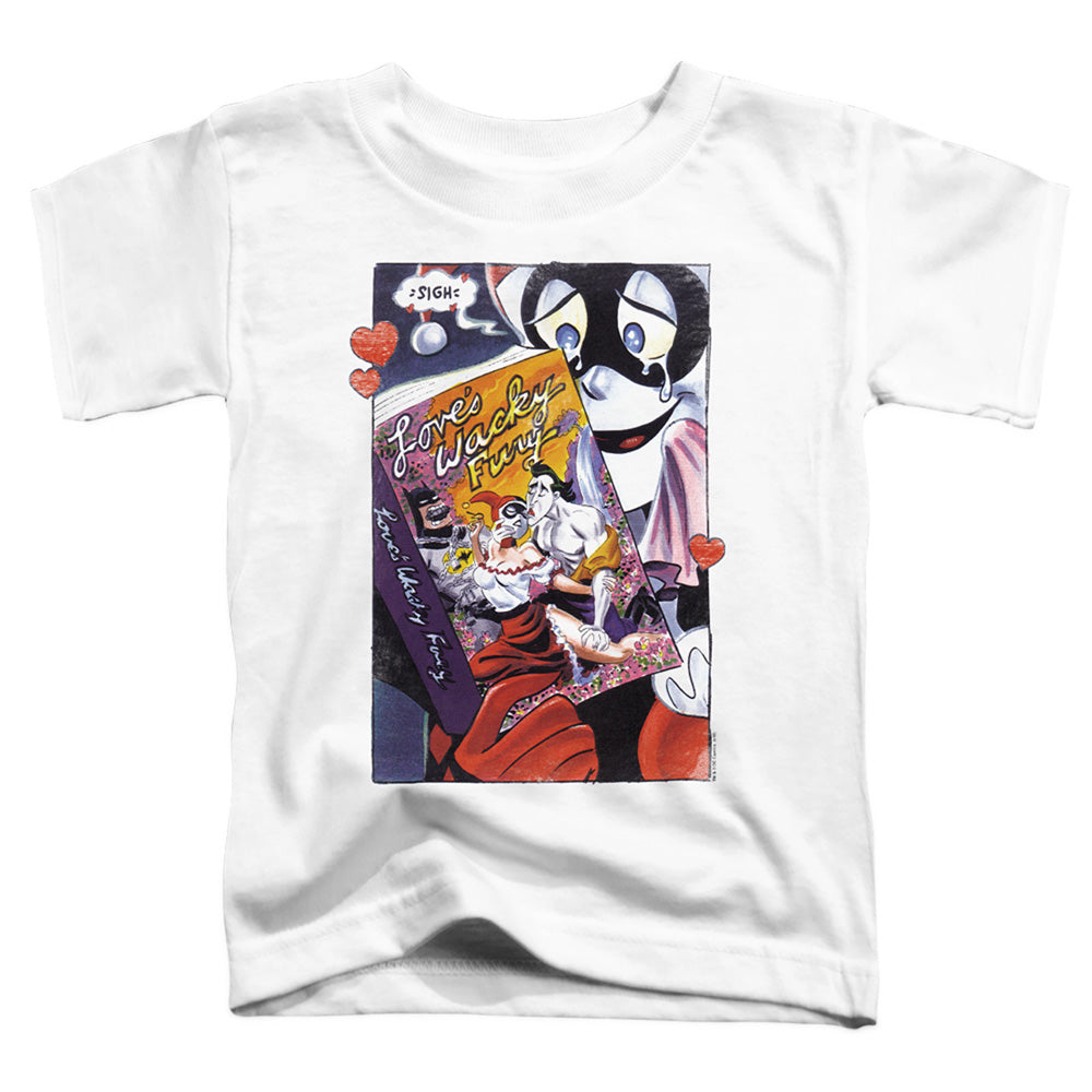 Batman Comics Loves Wacky Fury Toddler 18/1 Cotton Short-Sleeve T-Shirt