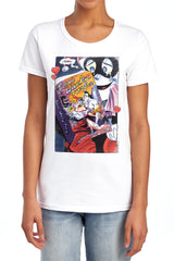 Batman Comics Loves Wacky Fury Women's 18/1 Cotton Short-Sleeve T-Shirt