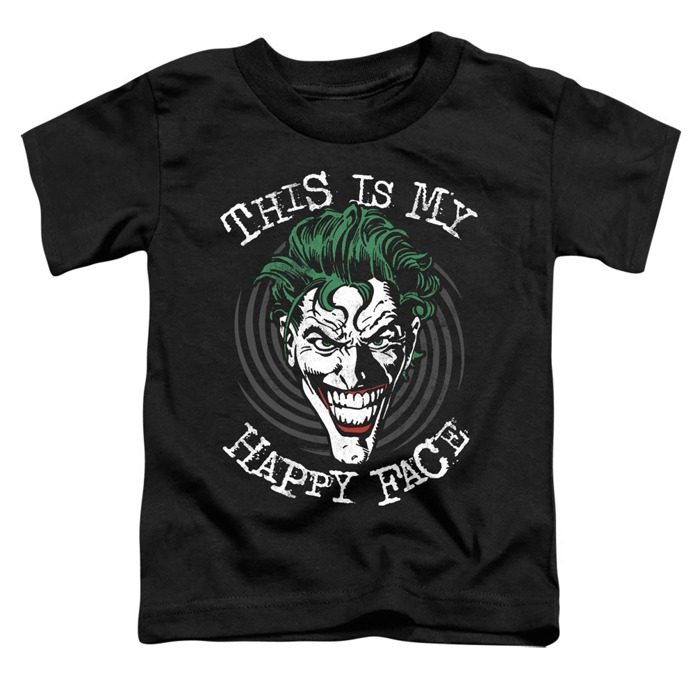 Batman Comics Maniacal Spiral Toddler 18/1 Cotton Short-Sleeve T-Shirt