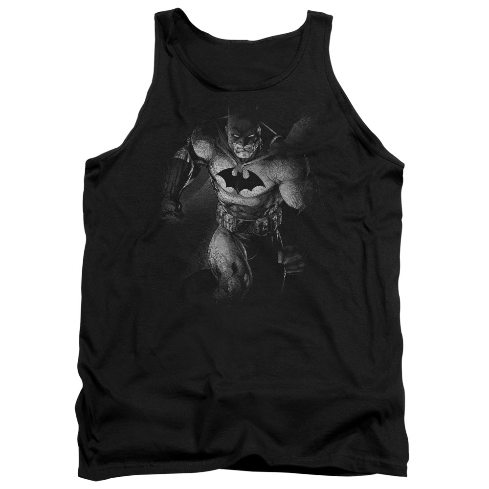 Batman Comics Materialized Men's 18/1 Cotton Tank Top