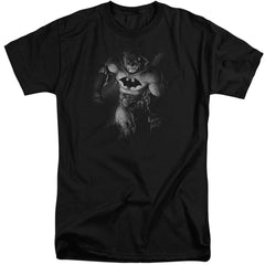 Batman Comics Materialized Men's 18/1 Tall Cotton Short-Sleeve T-Shirt
