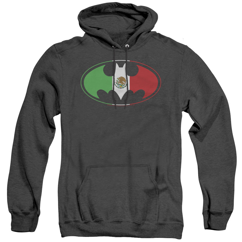 Batman Comics Mexican Flag Shield Men's Pull-Over Hoodie