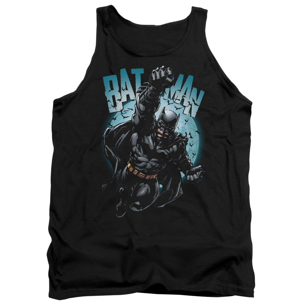Batman Comics Moon Knight Men's 18/1 Cotton Tank Top