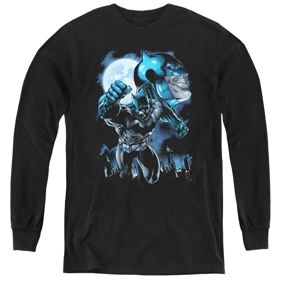 Batman Comics Moonlight Bat Youth Long-Sleeve T-Shirt