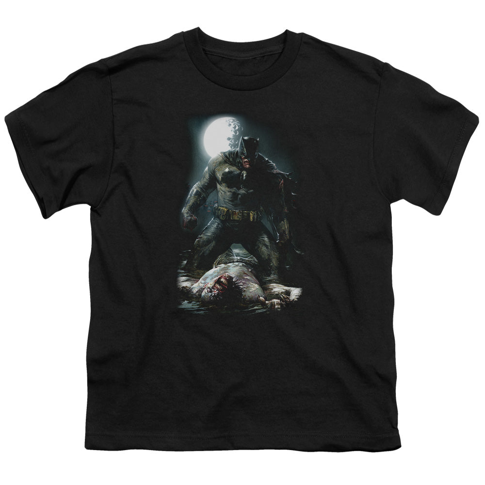 Batman Comics Mudhole Youth 18/1 100% Cotton Short-Sleeve T-Shirt
