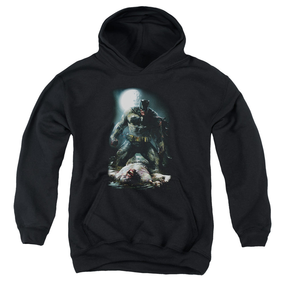 Batman Comics Mudhole Youth Cotton Poly Pull-Over Hoodie