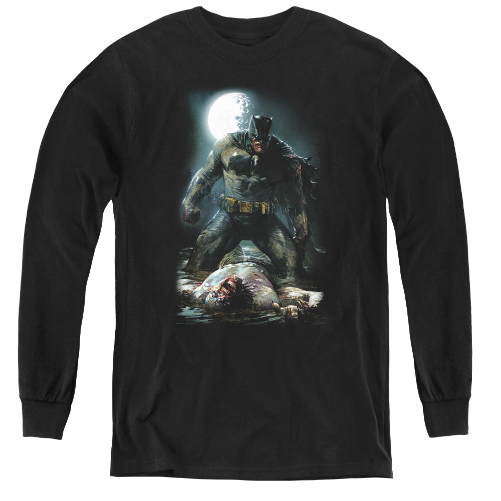 Batman Comics Mudhole Youth Long-Sleeve T-Shirt