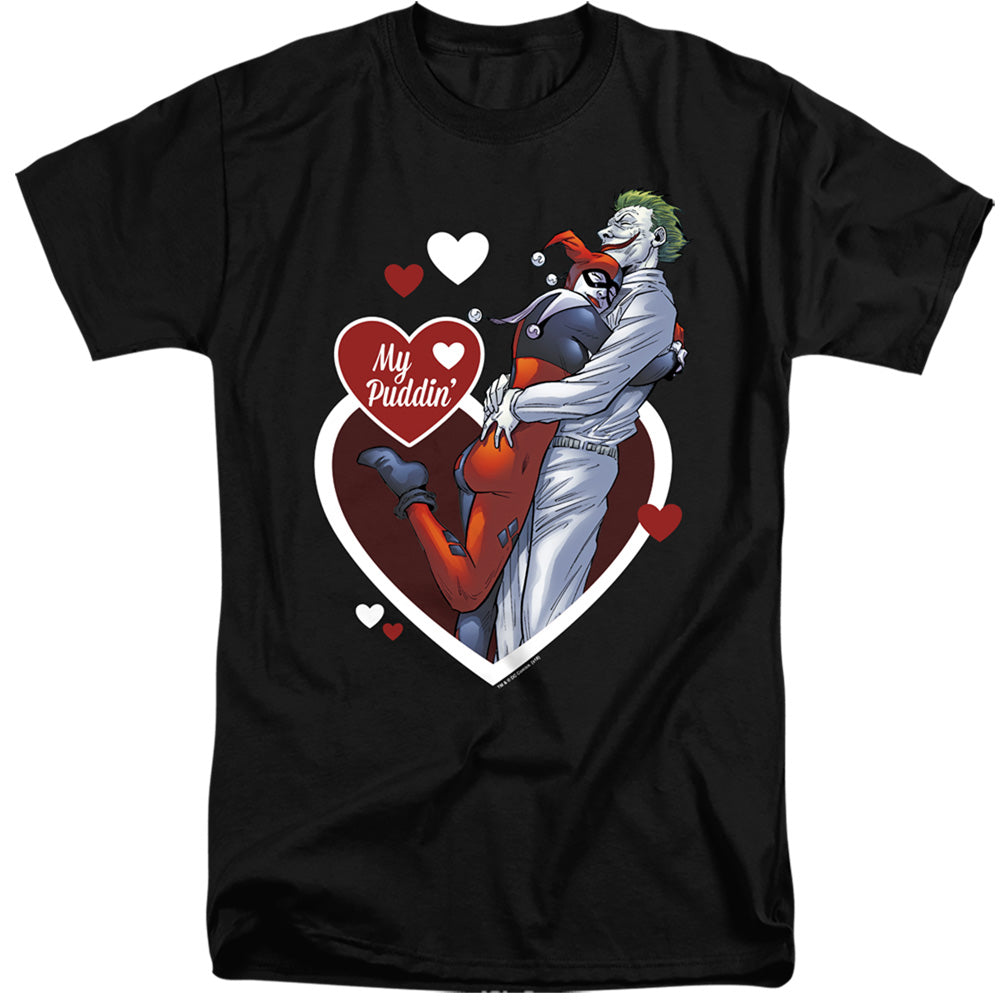 Batman Comics My Puddin Men's 18/1 Tall Cotton Short-Sleeve T-Shirt