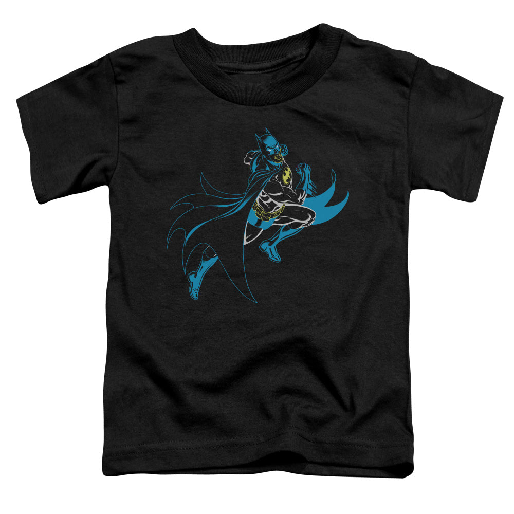 Batman Comics Neon Batman Toddler 18/1 Cotton Short-Sleeve T-Shirt