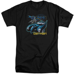 Batman Comics Nice Wheels Men's 18/1 Tall Cotton Short-Sleeve T-Shirt