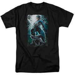 Batman Comics Night Light Men's 18/1 Cotton Short-Sleeve T-Shirt
