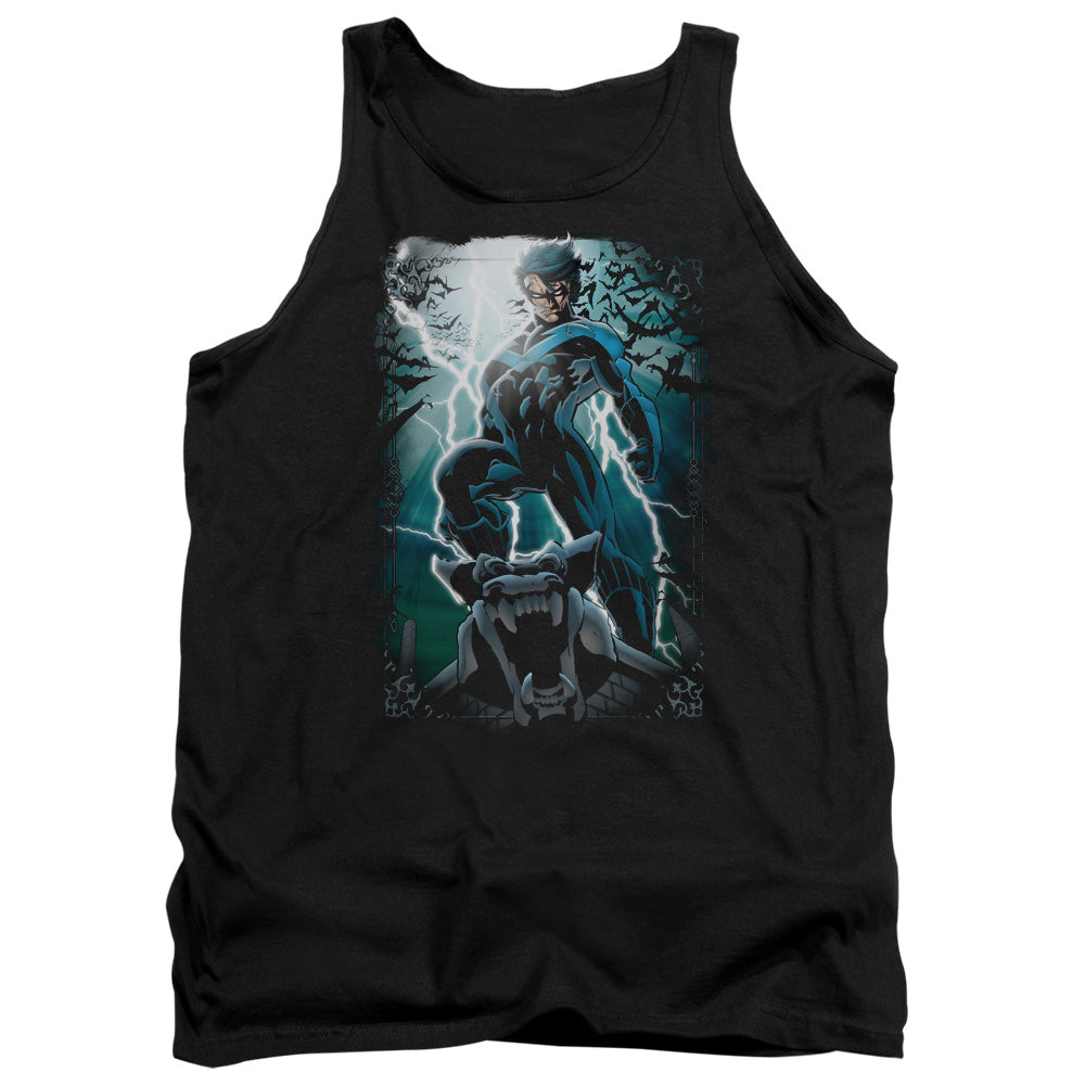 Batman Comics Night Light Men's 18/1 Cotton Tank Top