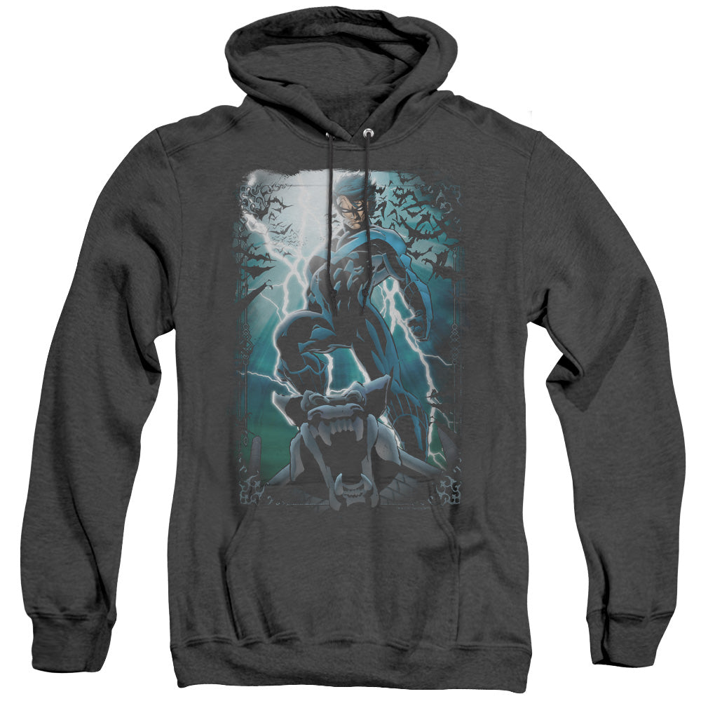 Batman Comics Night Light Men's Pull-Over Hoodie