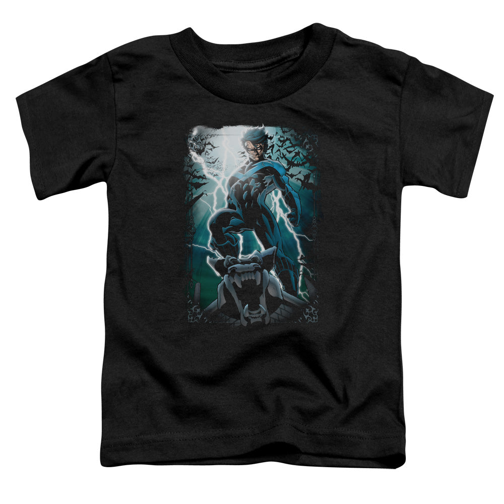 Batman Comics Night Light Toddler 18/1 Cotton Short-Sleeve T-Shirt