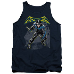 Batman Comics Nightwing Men's 18/1 Cotton Tank Top